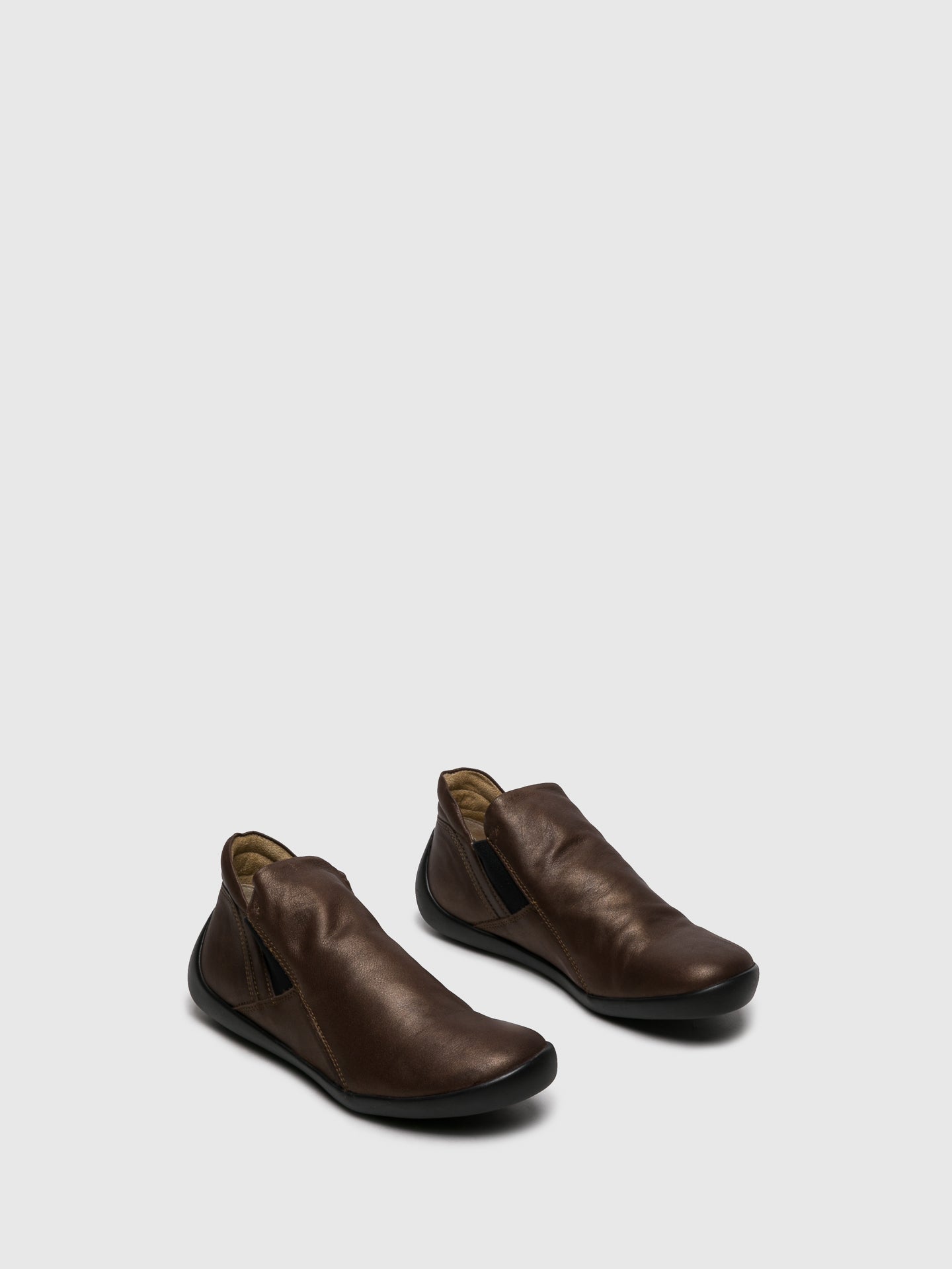 Softinos Brown Sock Ankle Boots